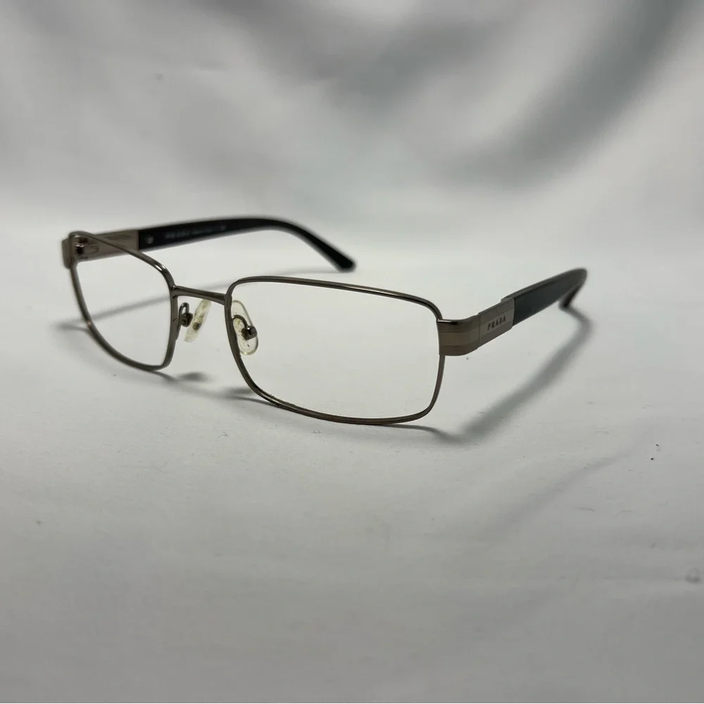 Prada Skinny Chrome Eyeglasses - Frames only